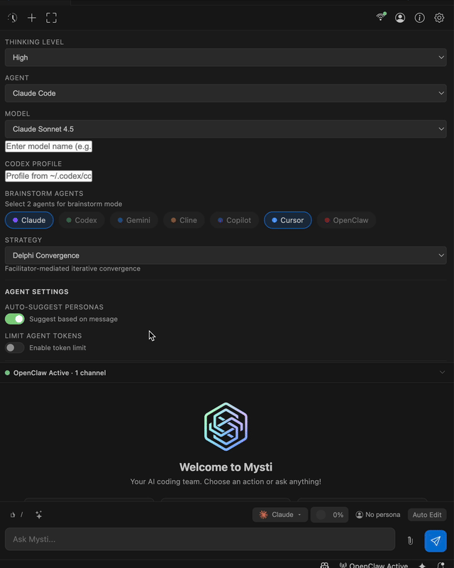 Brainstorm Model Selection